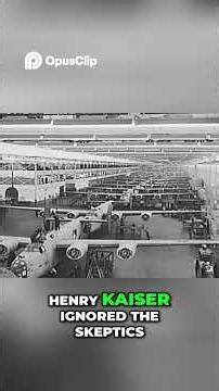 Henry Kaiser's Manufacturing Secret Building Bombers! #militaryhistory #wwiihistory #ww2 #history