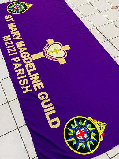 Tablecloth Fabric Banners - Anglicans & St. Mary Magdalene Guild