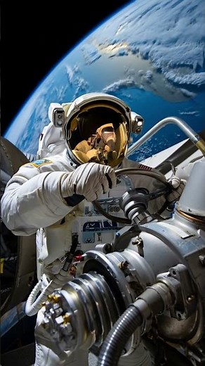 Beyond Gravity | Astronauts Assemble Orbiting Module ISS 🚀 #space #science #NASA