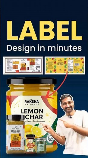 Create Product Label Designs in Minutes Using AI | Step-by-Step Packaging Design Tutorial