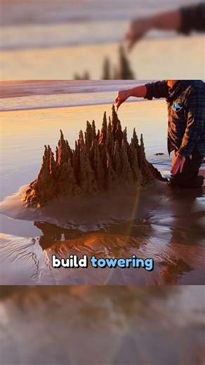 Craziest Sandcastle Builder 😭🙏