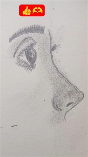 خطوة بخطوة.. تعلم رسم ملامح الوجه الجانبية برصاص خفيف #الرسوم #art