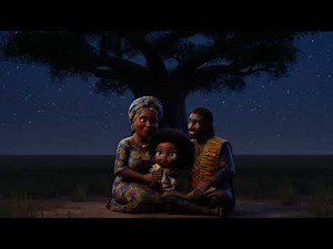 African Moon | Calm African Lullaby for Toddlers | Bedtime Sleep Music