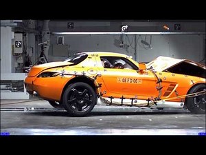 Crash Test New Mercedes SLS AMG 2010