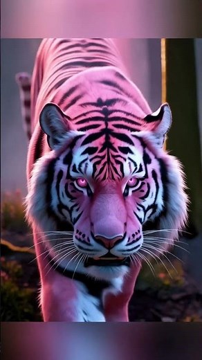Majestic Pink Tiger You've Never Seen Before 🐅💖