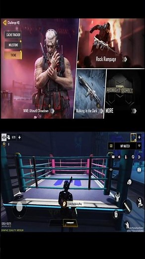 Rate 2D vs 3D boxing👊 #wwe #codm #codmshorts #shorts #troll