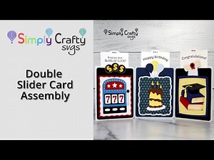 Double Slider Cards Assembly - SVG File
