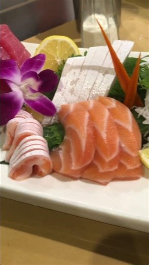 Sushi Chef POV Sashimi Combination platter