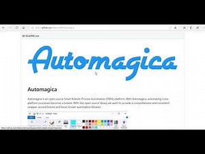 RPA-AutoMagica -Open Source Tool-