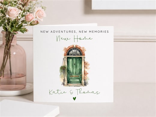 Personalised New Home Card, Congratulations Card, Congratulations Homeowners, Custom Name, Personalised Card, New Home - Etsy