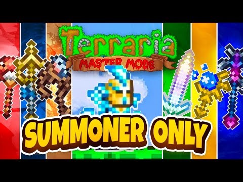 Can i Beat Terraria Master Mode SUMMONER ONLY?