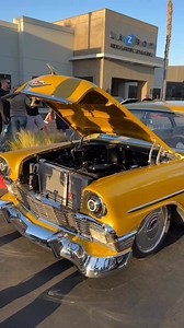 38K views · 1.4K reactions | 1956 Chevy owned by @the_kanew spotted at Qruisinpch! Check out this awesome TMI Products interior, it’s featuring TMI’s Pro-Series Low Back Seats, Rear Seat with console, Front Console, Door Panels, Quarter Panels, Dash Pad, Headliner and Steering wheel in 4072 White Vinyl with 2646 Cantina Rust!____#trifiveera #56chevy #trifive #trifivechevy#TMIProducts #musclecar #classiccar #restomod #hbqc | Tri-Five Era | Facebook
