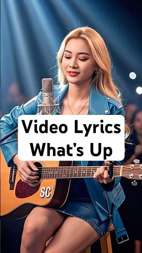 What’s Up Lyrics | 4 Non Blondes | 90s Iconic Anthem 🎶🔥
