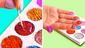 Bright DIYs and crafts with glitter. 😄 | 5-Minute Crafts Family