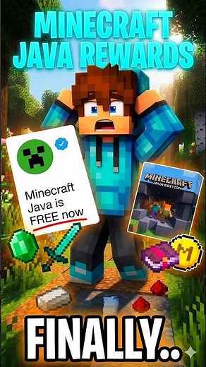 FINALLY! Minecraft Java is FREE now?!😱 How to get Free Minecraft Java Redeem code #minecraft #viral