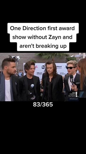 One Direction Address Rumors at First Award Show without Zayn
