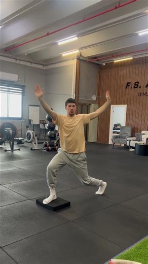 Over head rotation 2 directions against band and balance pad