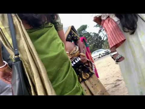 Saree romance | Navel kiss | Navel press | Hot aunty | Aunty romance in saree | Aunty lover | Mallu