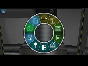 cnc vmc simulator tutorial with the simple program explaning the G codes and M codes