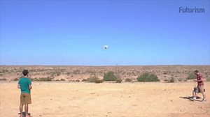 A new startup called SkySafe has unveiled a device that uses radio frequency signals to take down rogue drones. Watch it in action. | Futurism