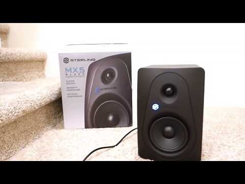 Sterling Audio MX5 Blacks Studio Monitor (Unboxing/Review)