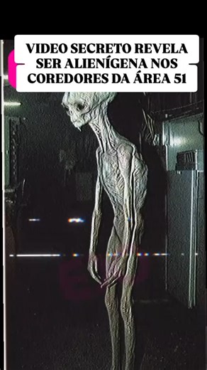 Lion Santos Nascimento on Instagram: "VIDEO SECRETO REVELA SER ALIENÍGENA NOS COREDORES DA ÁREA 51 #alienigena #conspiração #nasa #misterio #elonmusk #ovni #uap #alien #reptilianos #discovoador #extraterrestre #area51 #ia #inteligenciaartificial #descobertasincríveis #video #revelação #Civilizacao"