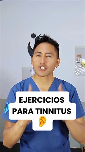 Ejercicios para tinnitus fáciles de realizar en casa 🏠 | Lic.Luis Chicaiza DC.
