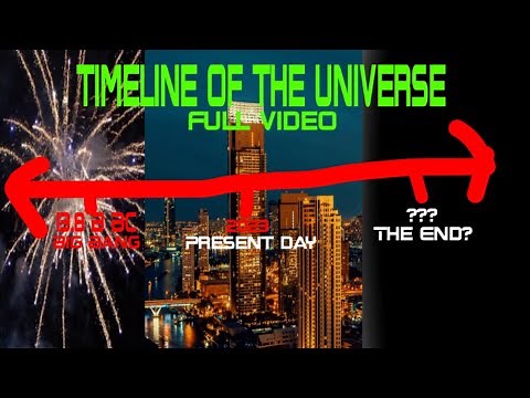 Timeline of the Universe (full video)