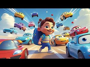 JJ’s Backpack Boogie with Cars | Nursery Rhymes & Kids Songs