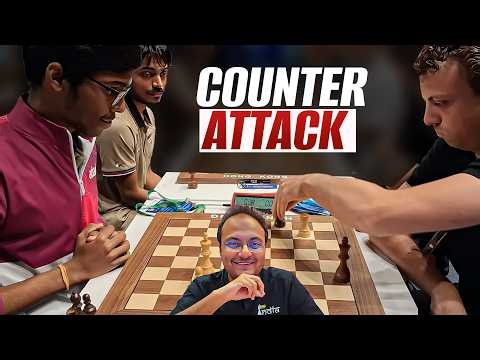 There is no defence, only counter attack | Praggnanandhaa vs Niemann
