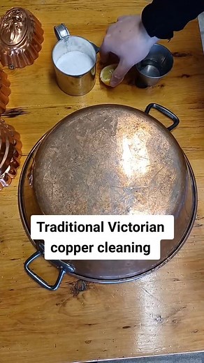 Traditional Victorian Copper Cleaning Method: How to Clean Copper Kettles