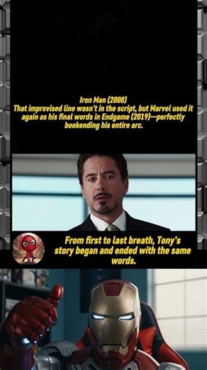 Tony Predicted His Own Death—11 Years Before Endgame! #mcu #ironman #avengers #marvel