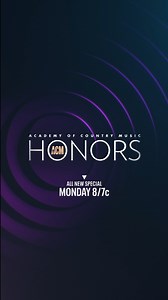 Don't miss the Academy of Country Music Honors special, Monday at 7pm on FOX 17! | KDSM FOX 17