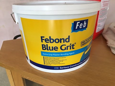 Febond Blue Grit - Money saving trade secret of Febond Blue Grit plaster bonding agent