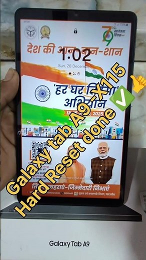 Galaxy tab A9 Hard Reset #factoryreset #hardreset