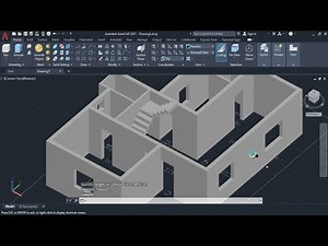 AutoCAD 3D House Elevation Design Tutorial -2 | Tamil |