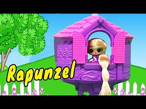Fun Rapunzel Story with Custom Doll - Tower - Friends - Long Hair | Sniffycat