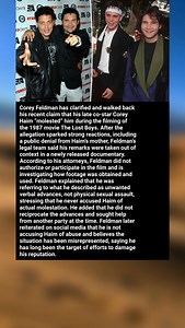 Corey Feldman walks back claim that Corey Haim abused him after backlash and public denials #CelebrityNews #CoreyFeldman #CoreyHaim #HollywoodControversy #Clarification #Backlash #EntertainmentNews | Muhammad Ridwan