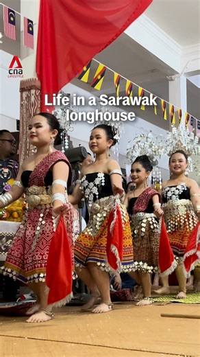 What’s life like in a Sarawak longhouse? These iconic buildings can house many families – with space for festivities, too. More: https://cna.asia/4k1k0hT | CNA