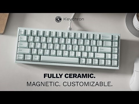Introducing Keychron Q16 HE 8K: World’s First Fully Ceramic Keyboard