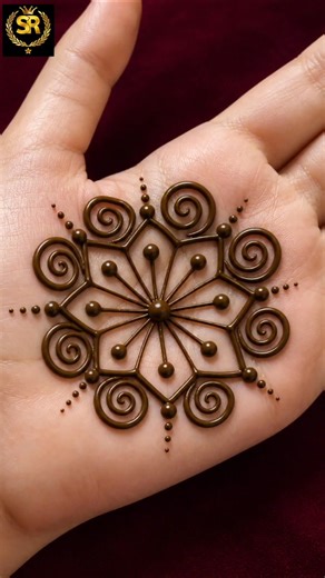 New latest beautiful Eid special mehndi design #mehndi #youtubeshorts #henna