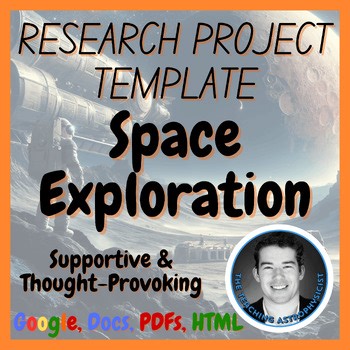 Space Exploration | Astro Research Project Template | Digital   Print   HTML