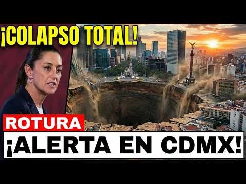 La Ciudad de México SE HUNDE: 22 millones enfrentan un COLAPSO total