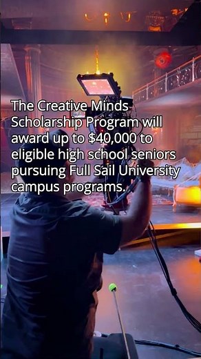 Creative Minds Scholarship | Full Sail University