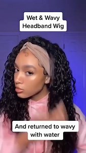 Watch netgo headband wig human hair on Amazon Live