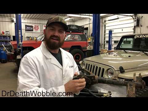 How to FIX Death Wobble in a Jeep Wrangler | TRACK BARS Explained
