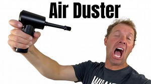 Watch Rechargeable Compressed Air Duster for Electronics on Amazon Live