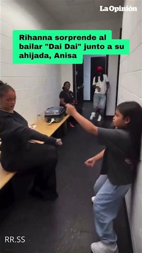 La ahijada de Rihanna sorprende al bailar la coreografía de "Dai Dai" junto a ella/ La Opinión