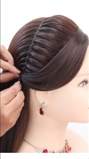 New front hairstyle #hairstyle #easyhairstyle