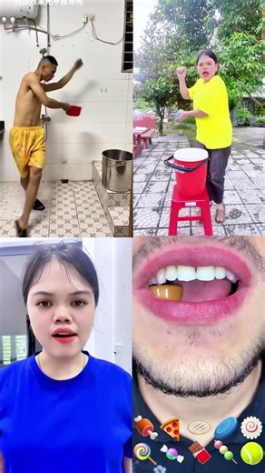 Water Bucket Challenge & Sweet Candy ASMR! 💦🍬